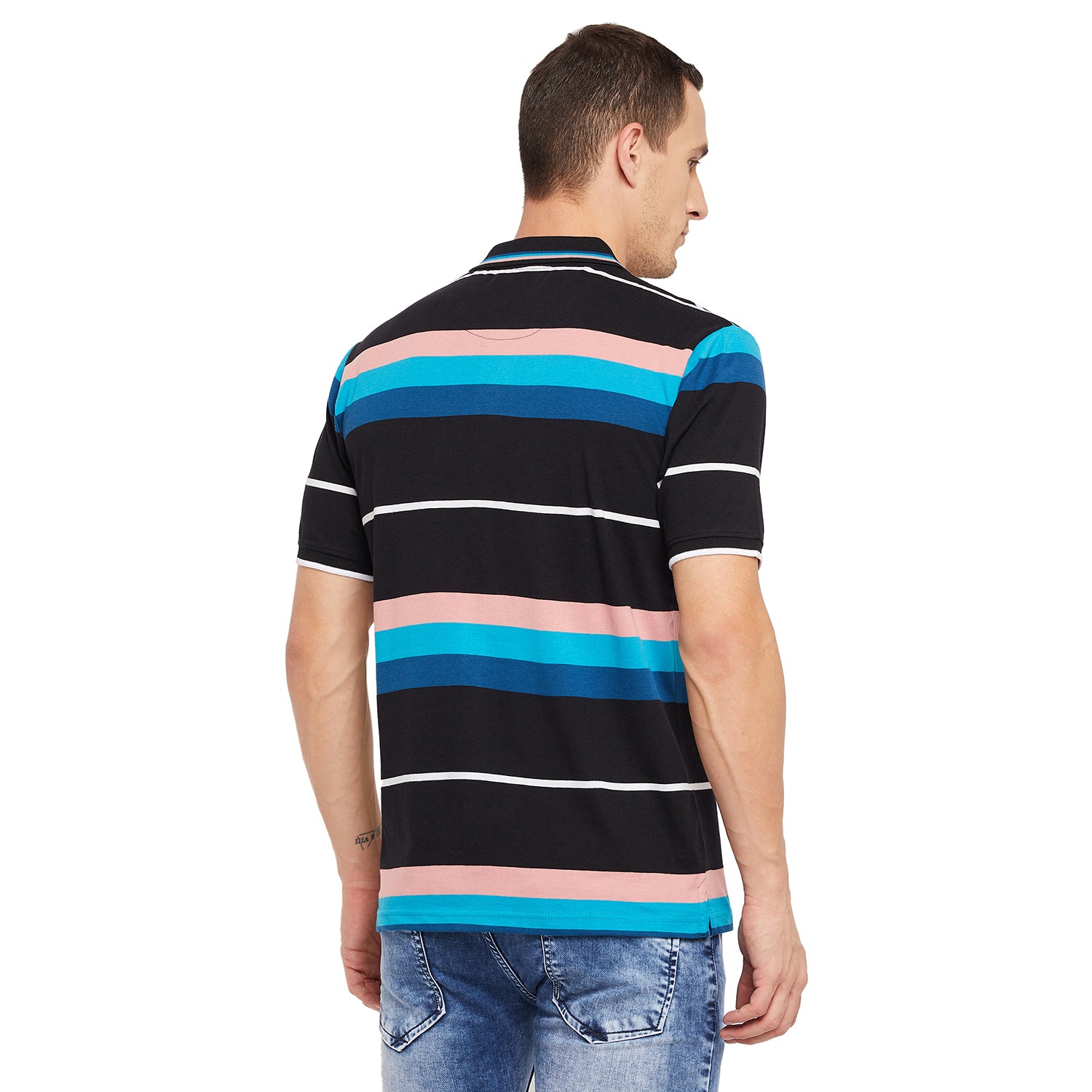Duke Stardust Men Half Sleeve Cotton T-shirt (MTLF322)