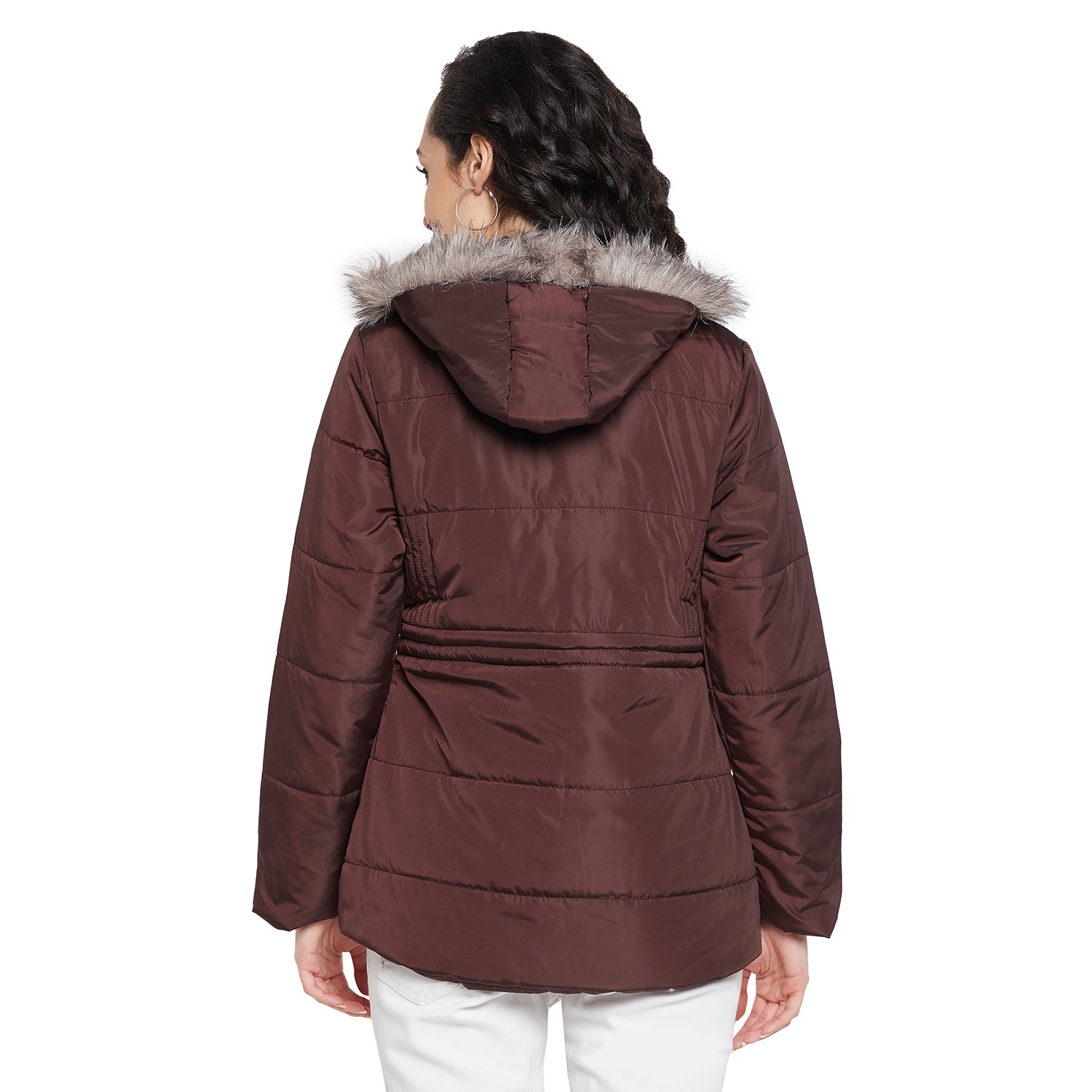 Duke Urban Women Full sleeve Hooded Jacket (SDZ1923)