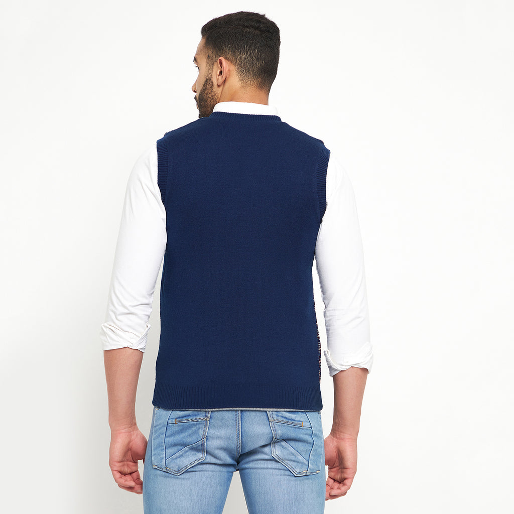 Duke Urban Men Sleeveless Reversible Sweater (SDS2041)
