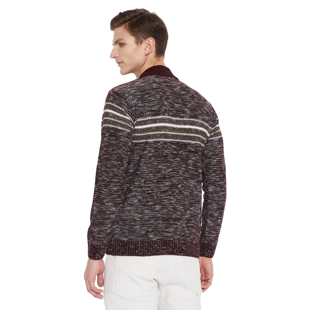 Duke Stardust Men Full Sleeve Zipper Sweater (SDS596)