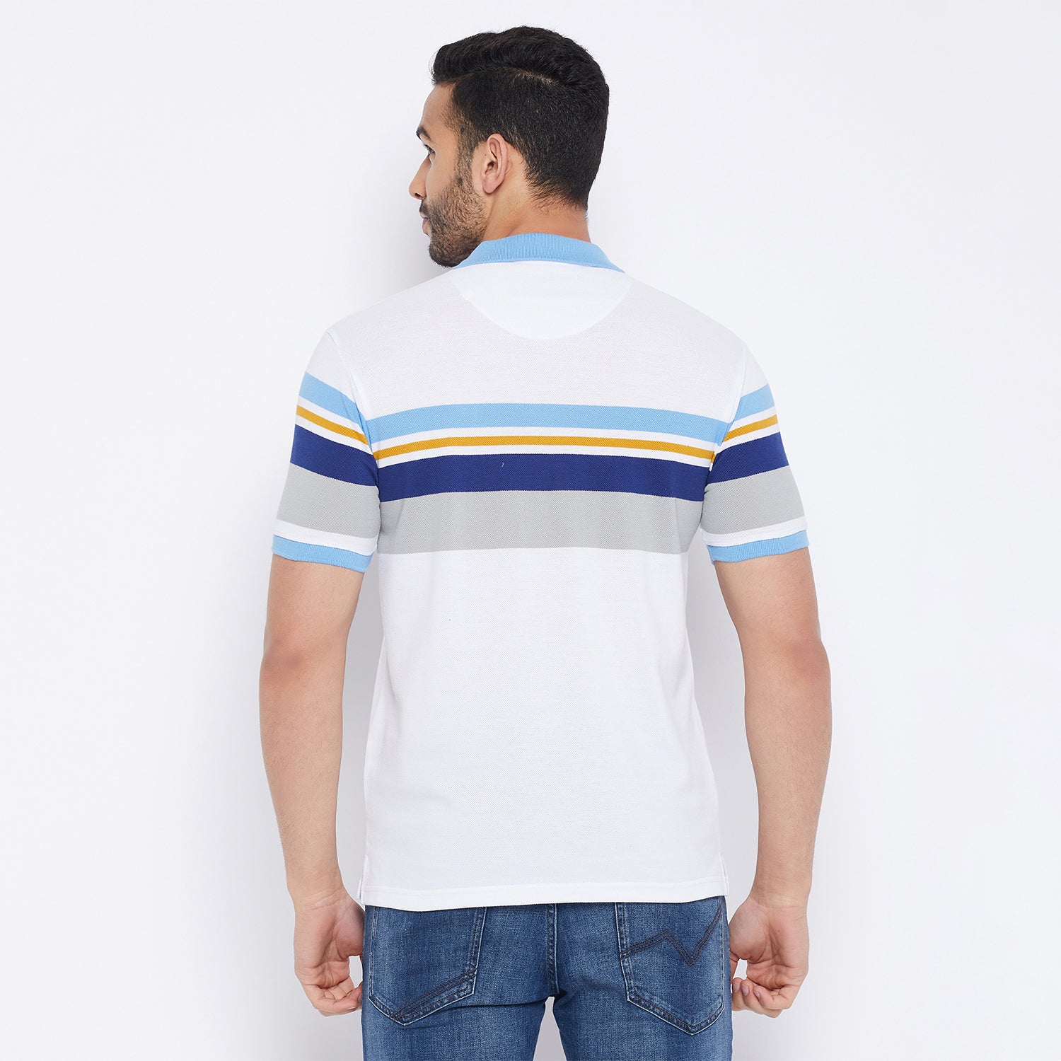 Duke Stardust Men Half Sleeve Cotton T-shirt (LF7092)