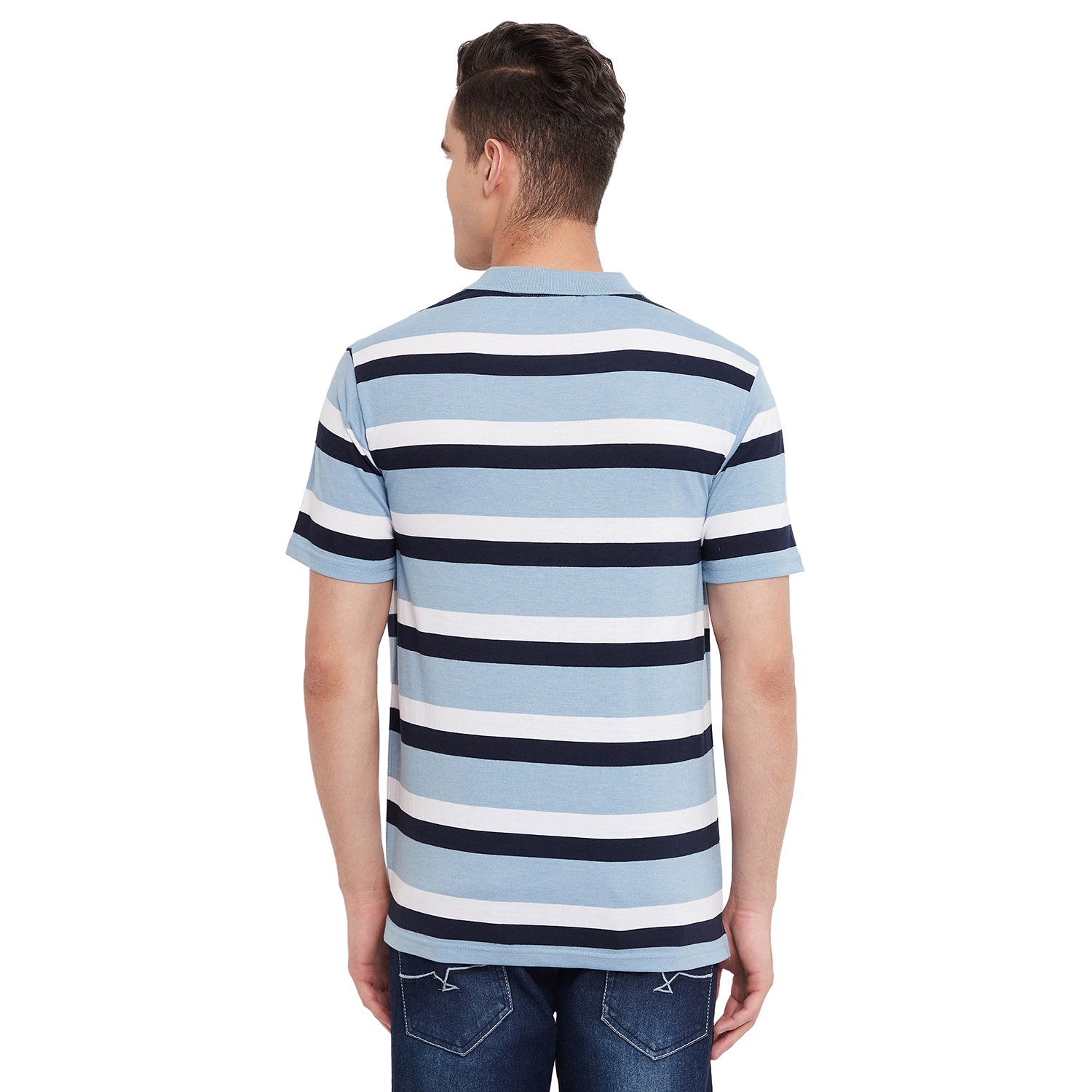 Duke Stardust Men Half Sleeve Cotton T-Shirt (MTLF343)