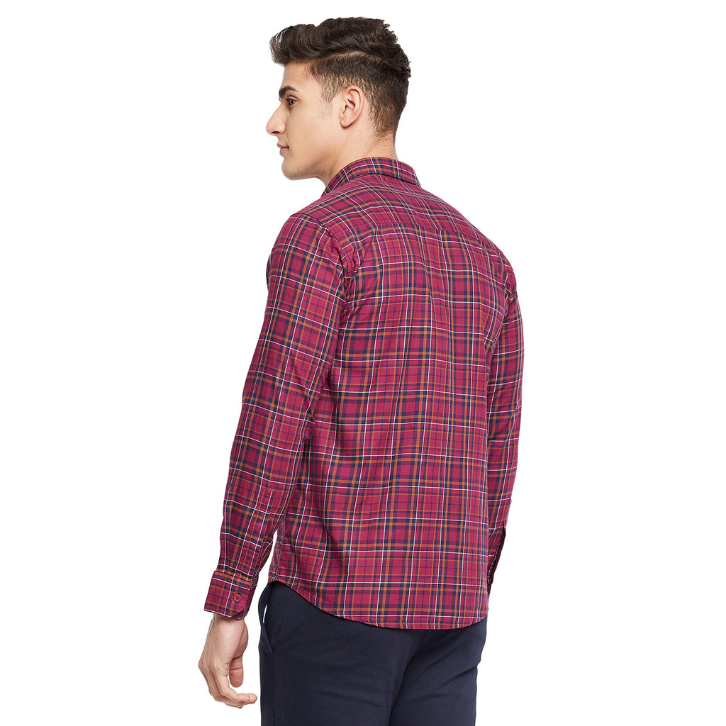 Duke Urban Men Full Sleeve  Cotton Shirt (SDO7CKOQ)