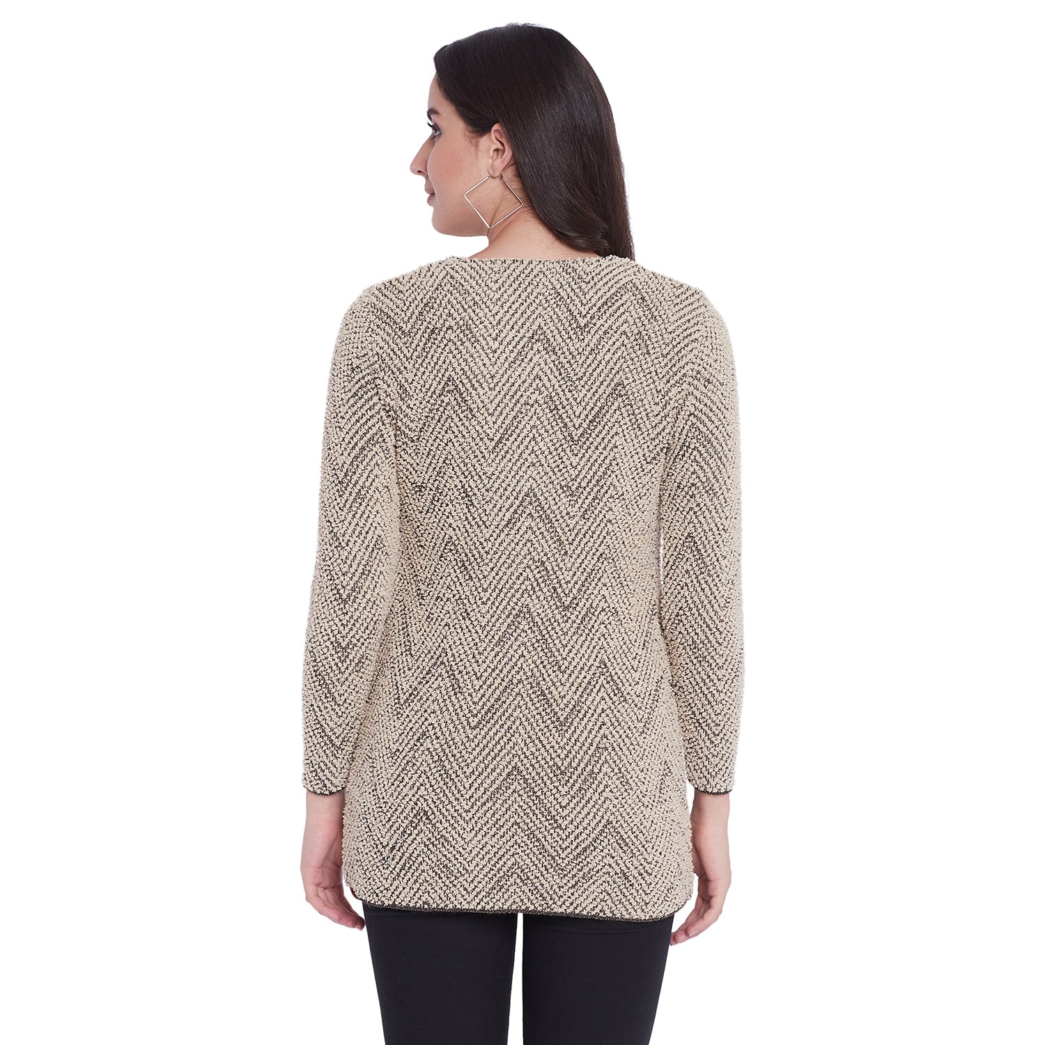 Duke Urban Women Full Sleeve Long Cardigan (SDS9638)