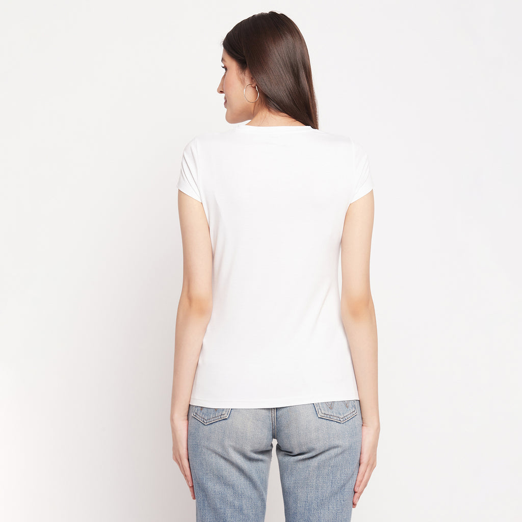 Duke Stardust Women Short Sleeve Round Neck Top (LFX893)