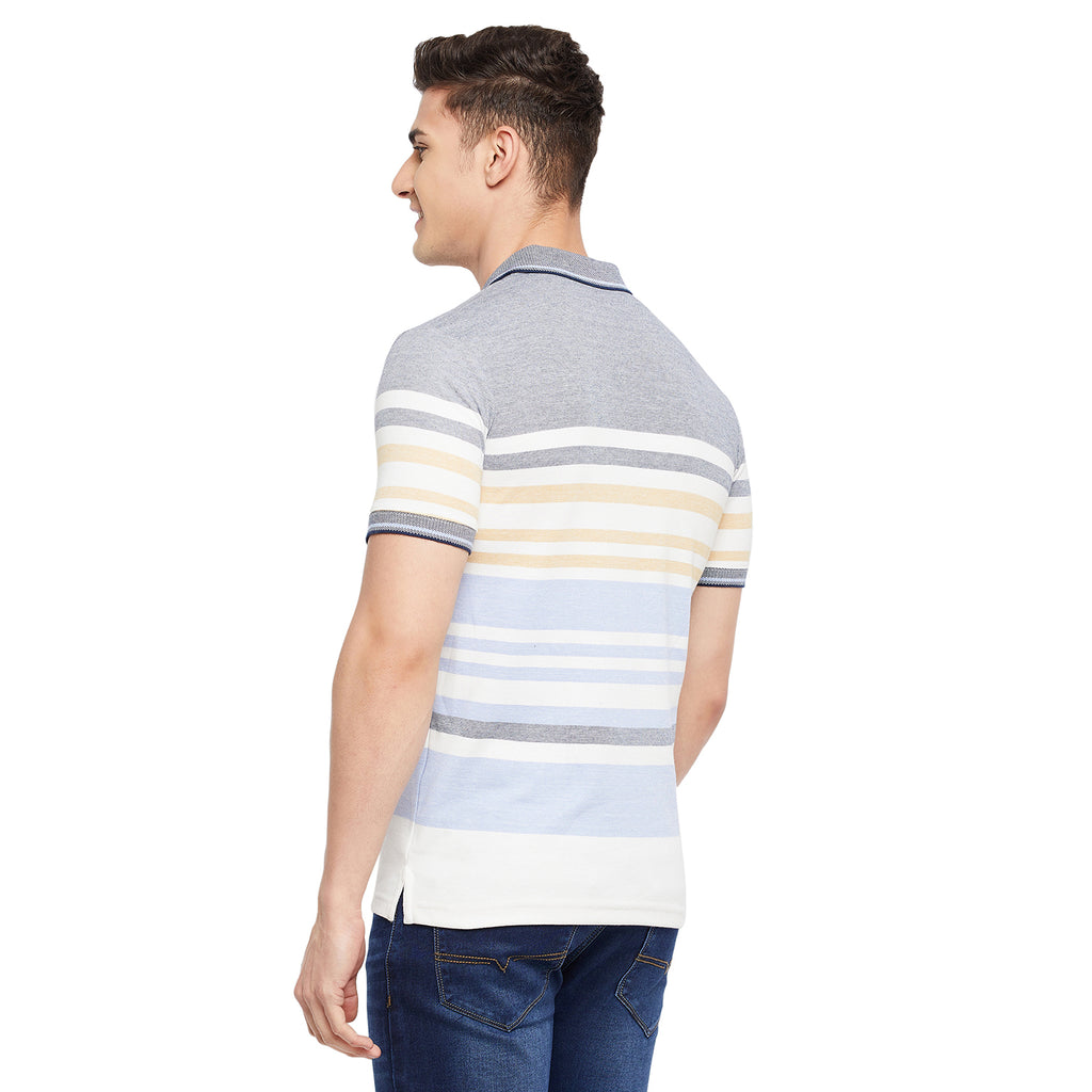 Duke Stardust Men Half Sleeve Cotton T-Shirt (LF5396)