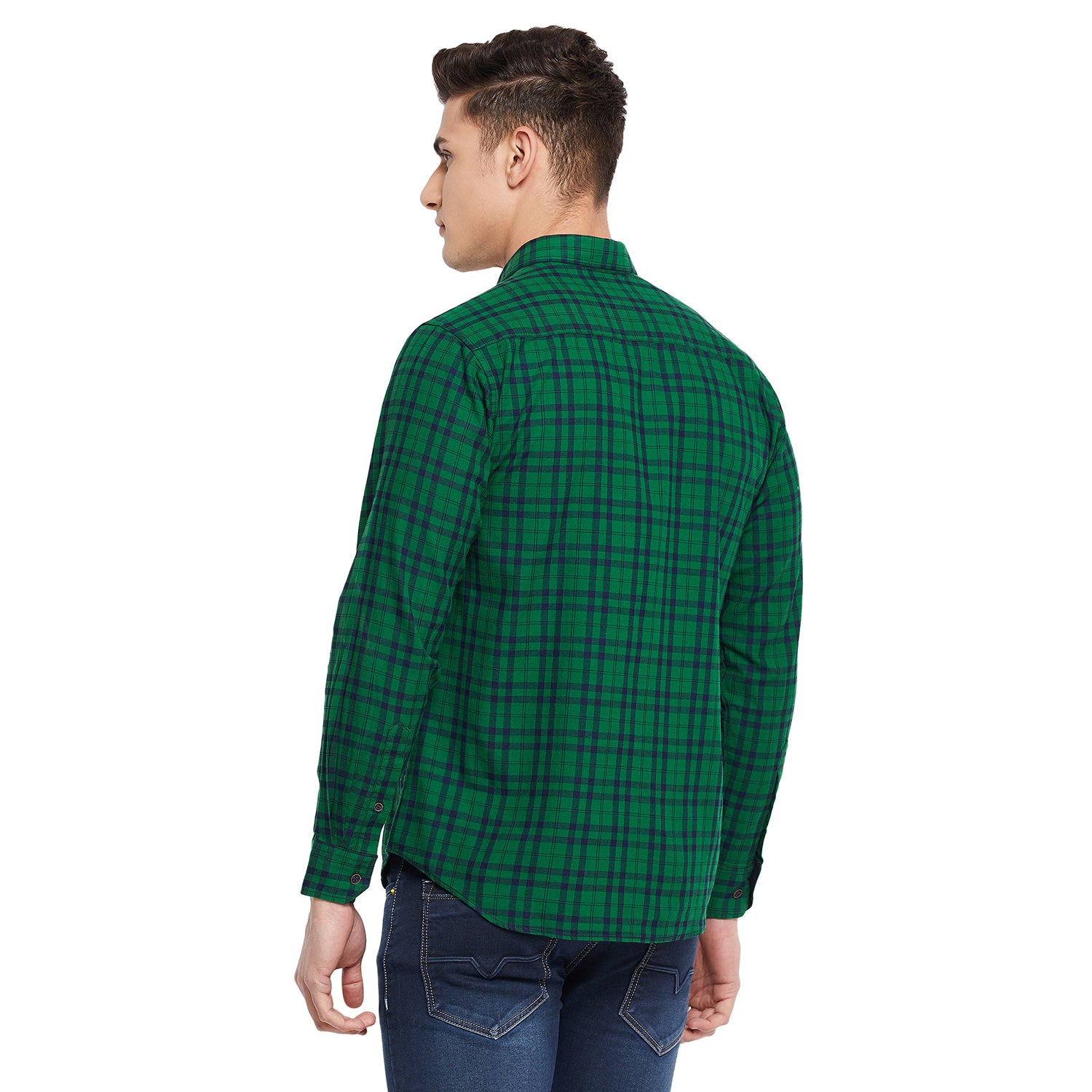 Duke Stardust Men Full Sleeve  Cotton Shirt (SDO5CKIA)