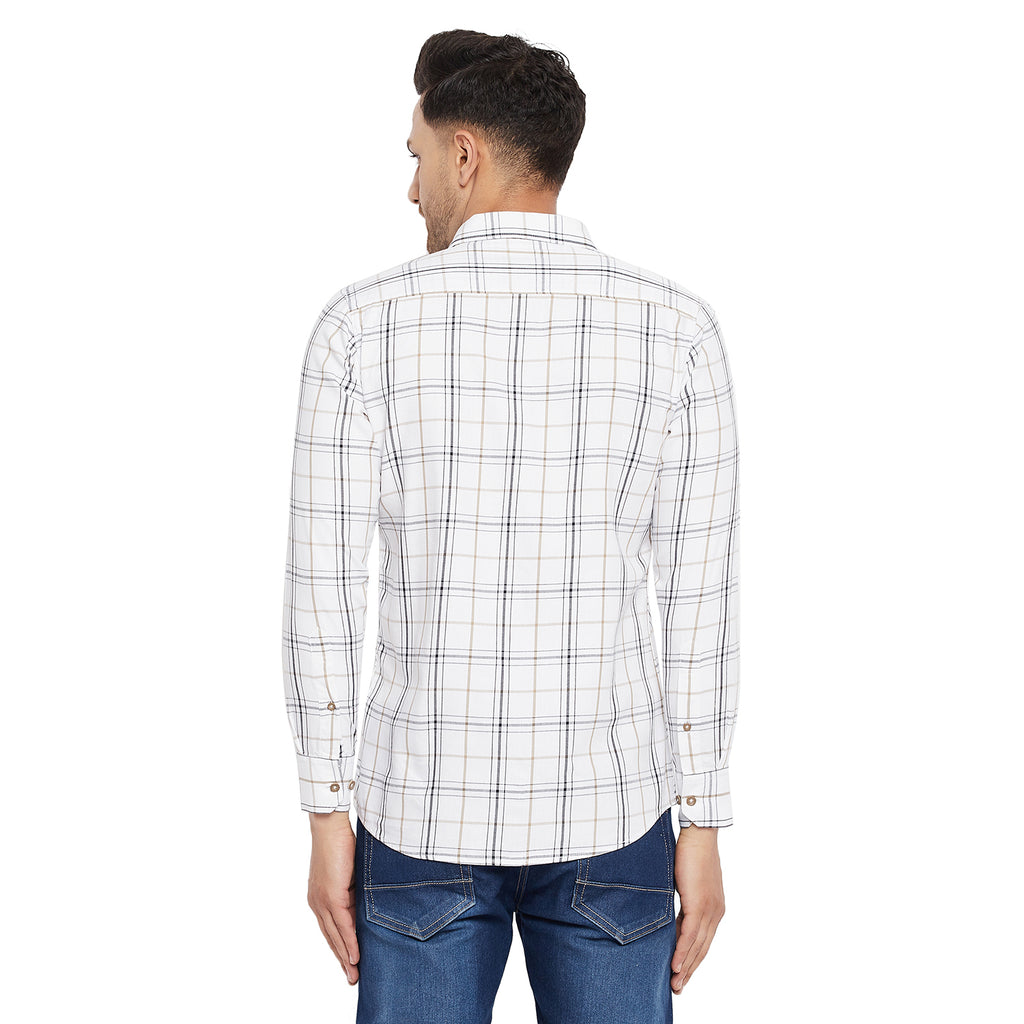 Duke Stardust Men Full Sleeve Cotton Shirt (SDO8CKTS)