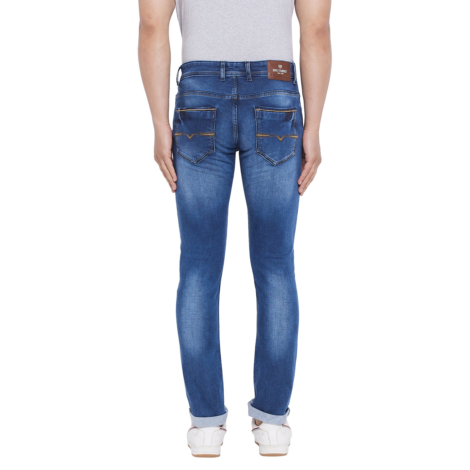 Duke Stardust Men Stretchable Slim Fit Jeans (SDD5109)