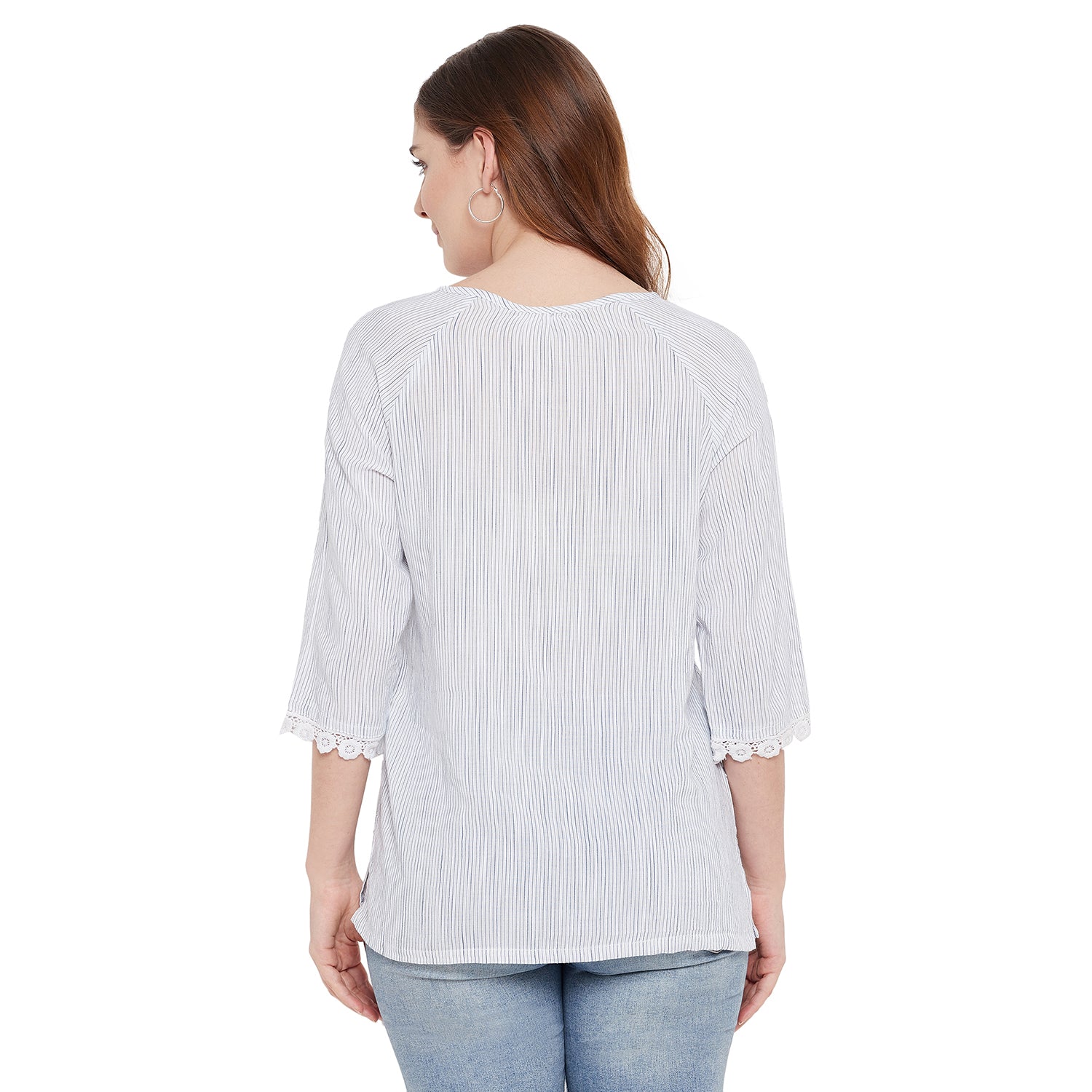 Duke Stardust Keyhole Neck Lady Top (SDX3221)