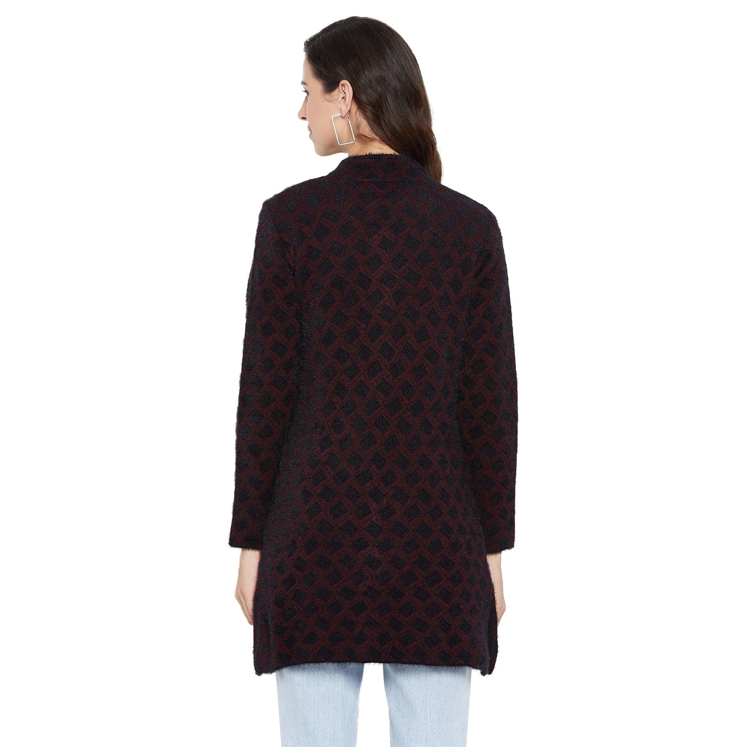 Duke Urban Women Full Sleeve Long Cardigan (SDS971)
