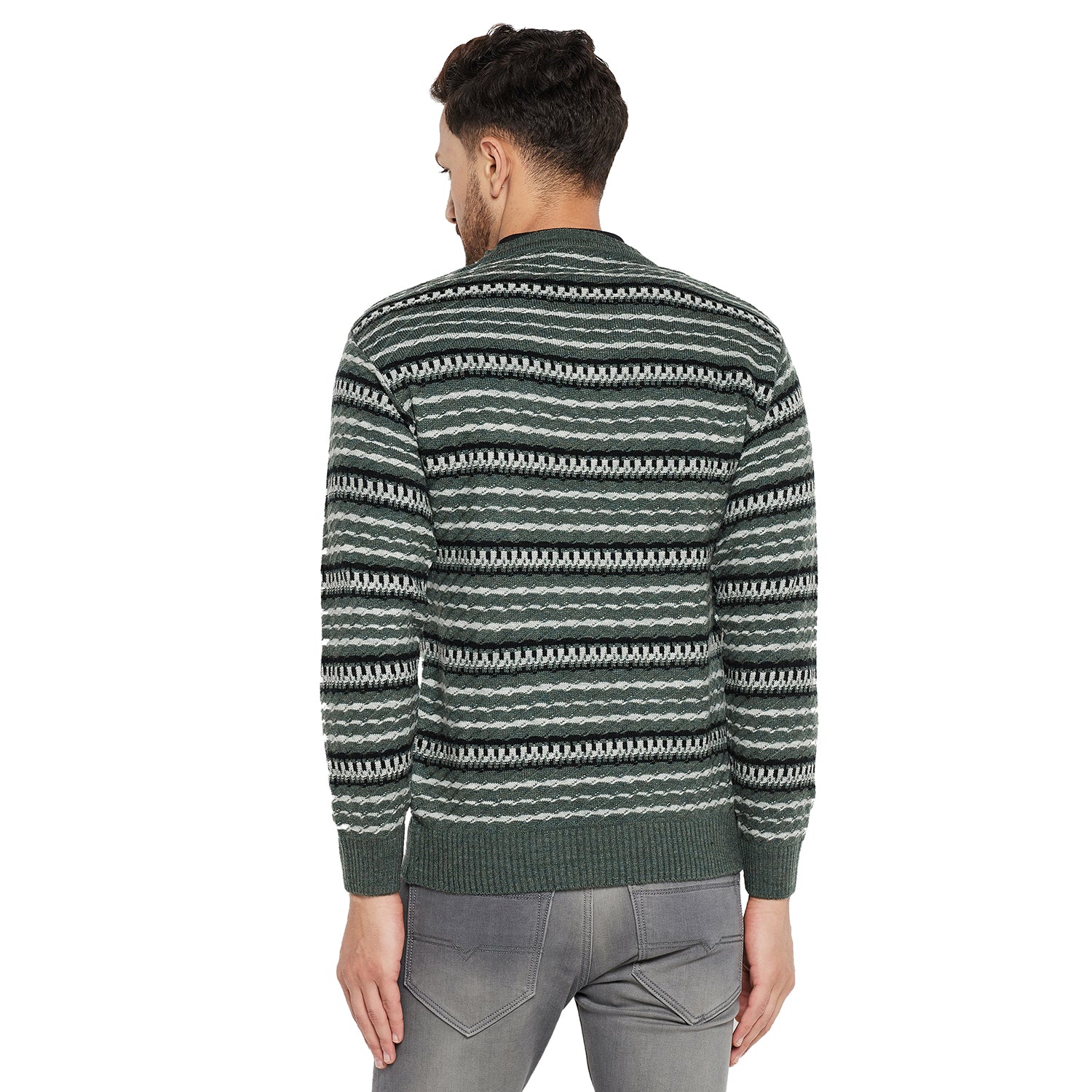 Duke Urban Men Full Sleeve V Neck Sweater (SDS2056)
