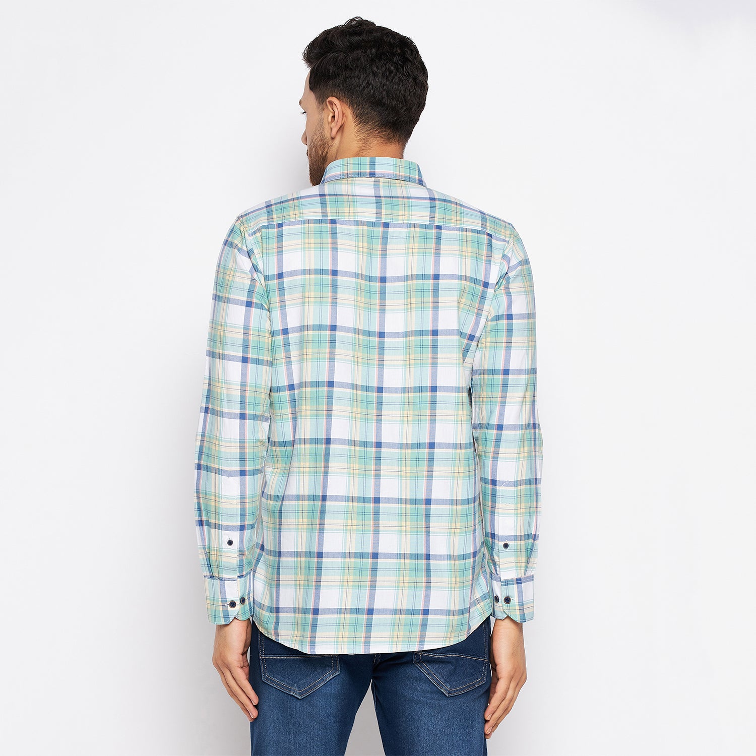 Duke Stardust Men Full Sleeve Cotton Shirt (SDO8CKOH)