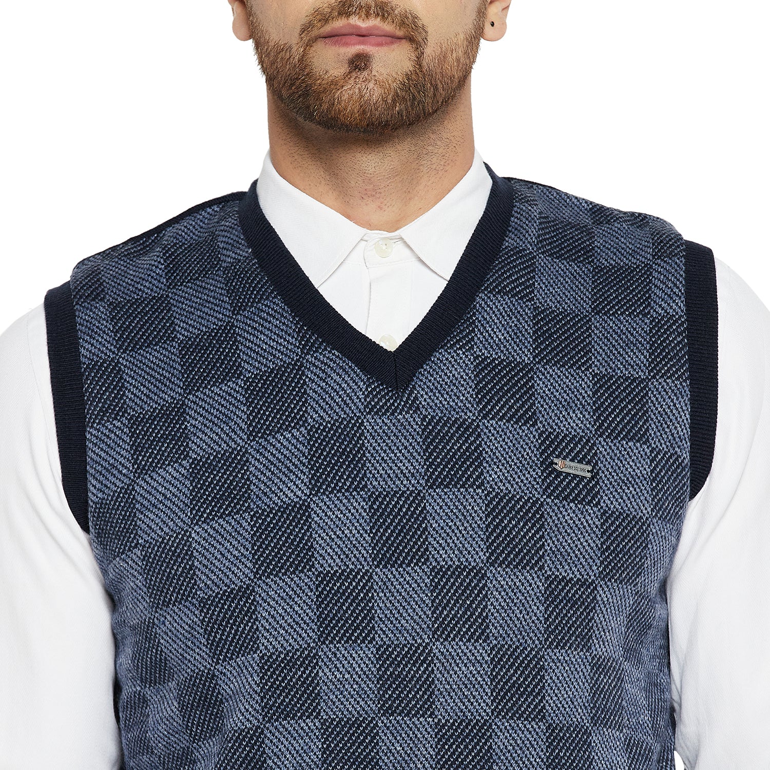 Duke Urban Men Sleeveless Reversible Sweater (SDS2035)