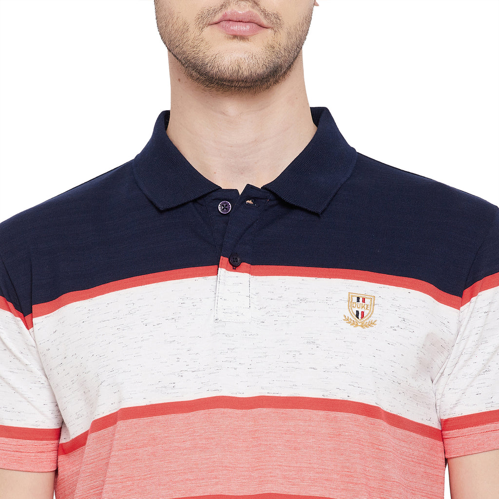 Duke Stardust Men Half Sleeve Cotton T-shirt (LF5374)