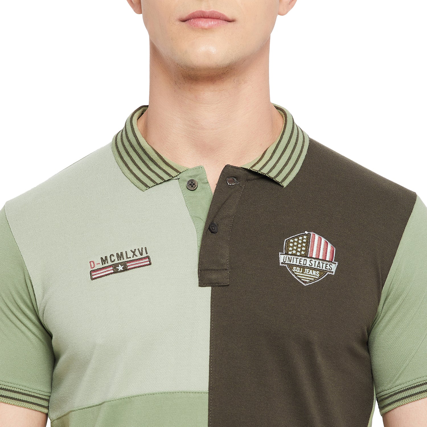Duke Stardust Men Half Sleeve Cotton T-Shirt (LF5415)