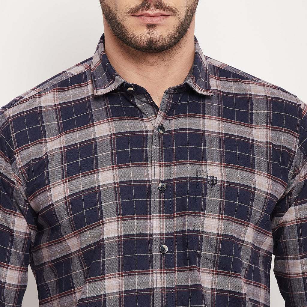 Duke Stardust Men Full Sleeve Cotton Shirt (SDO8CKOA)
