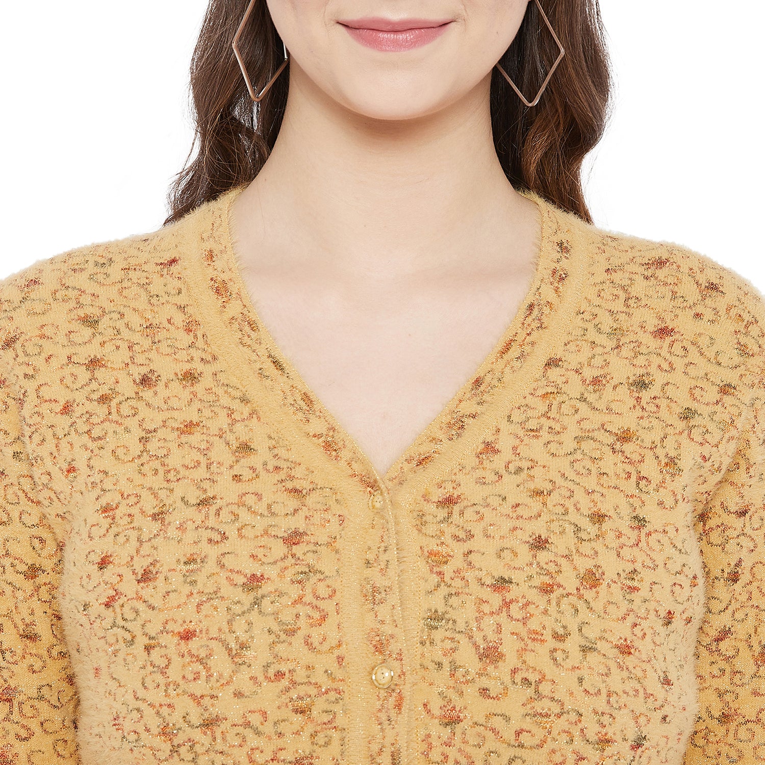 Duke Stardust Women Full Sleeve Cardigan (SDS9610)