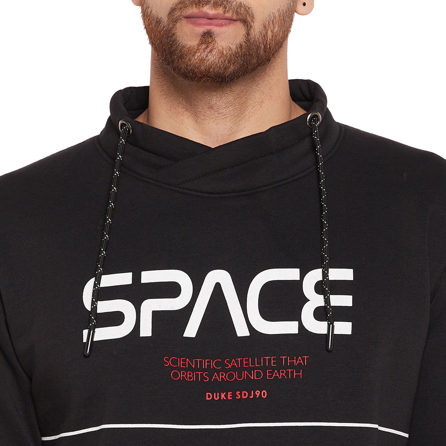 Duke Urban Men Cowl Neck Sweatshirt (LF6121)