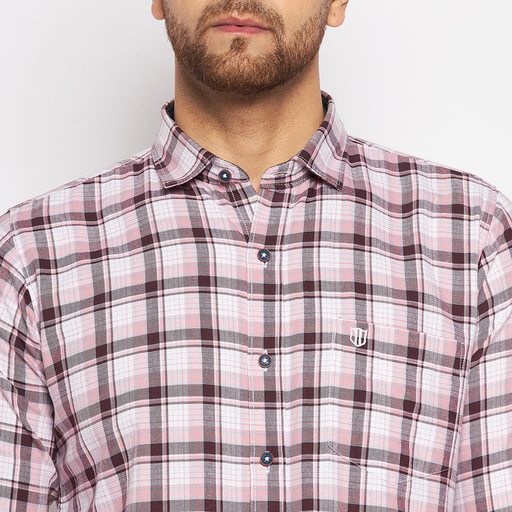 Duke Urban Men Full Sleeve Cotton Shirt (SDO8CKOG)