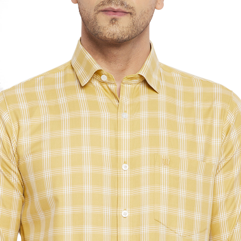 Duke Stardust Men Full Sleeve Cotton Shirt (SDO9CKTA)