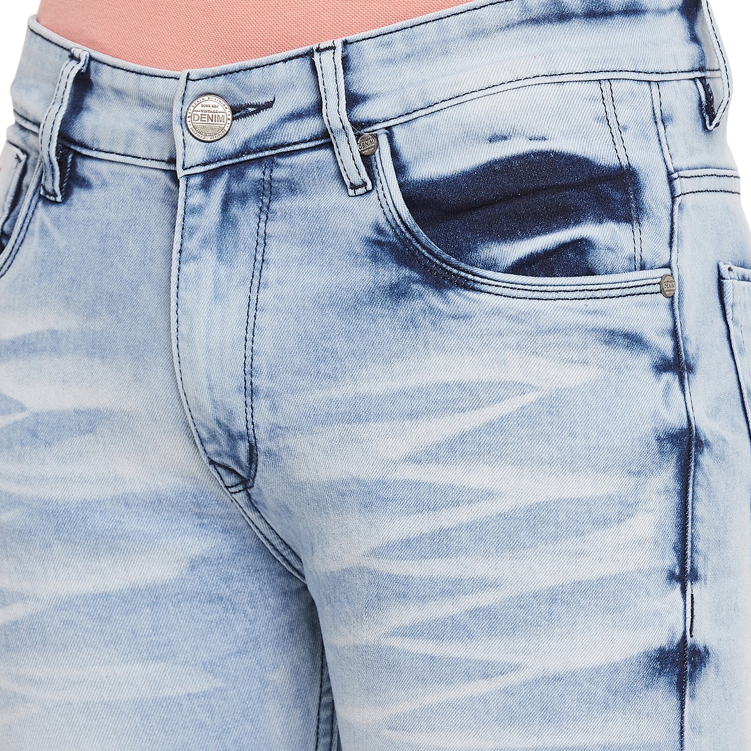 Duke Stardust Men Slim Fit Stretchable Jeans (SDD5152)