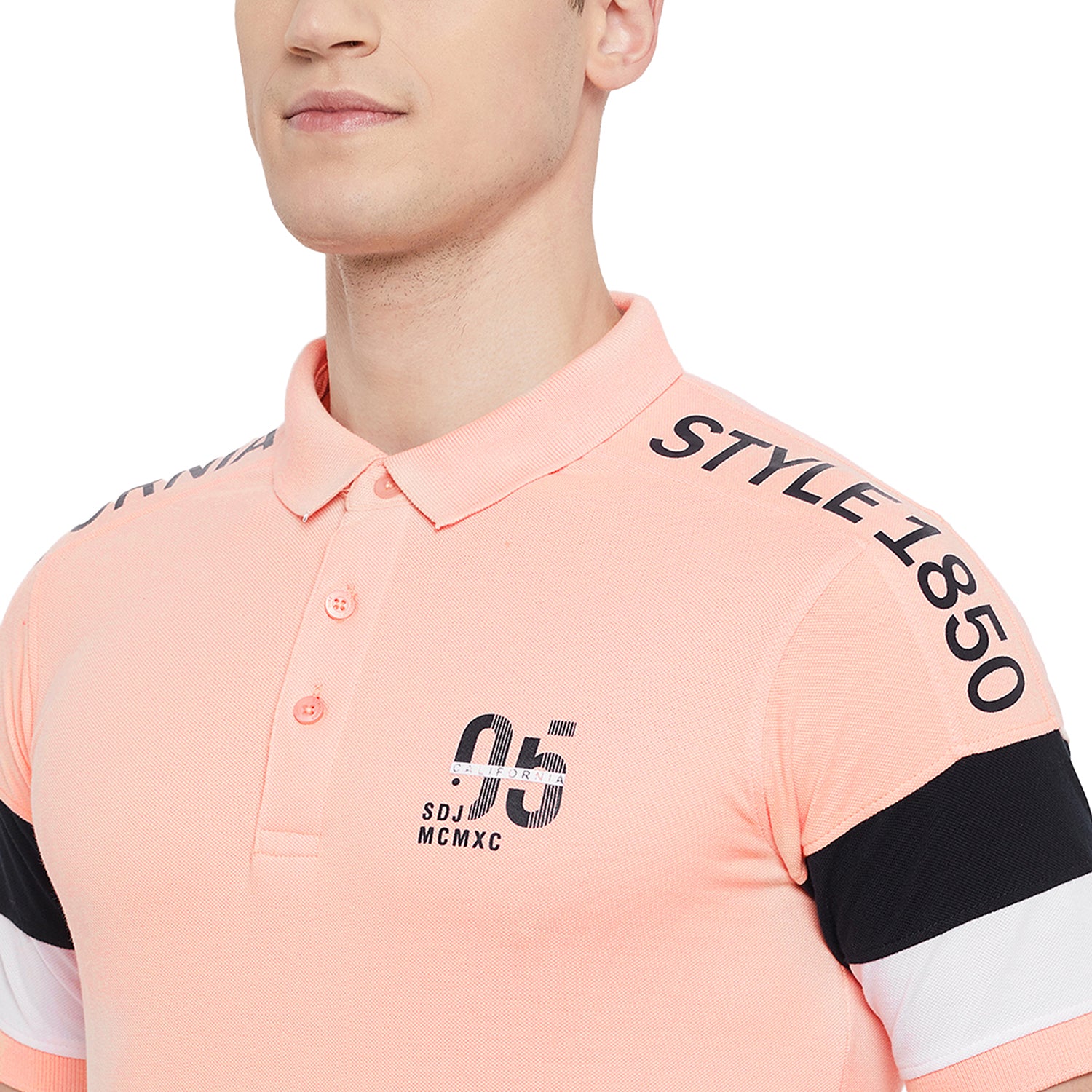 Duke Stardust Men Half Sleeve Cotton T-Shirt (LF5178)