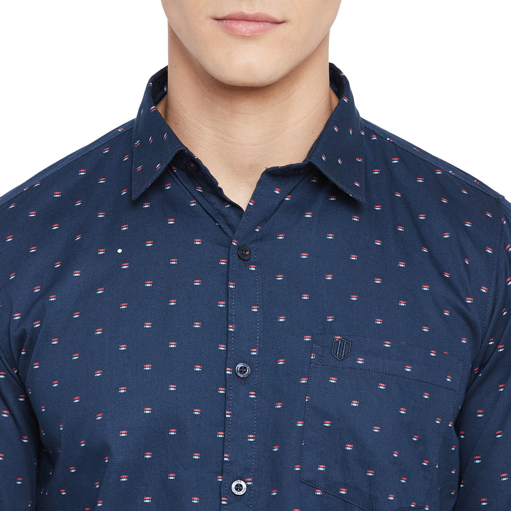 Duke Urban Men Full Sleeve Cotton Shirt (SD7PRTCQ)
