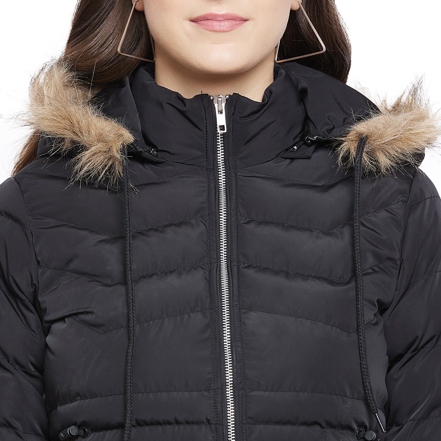 Duke Urban Women Full Sleeve Puffer Jacket (SDZ6690)