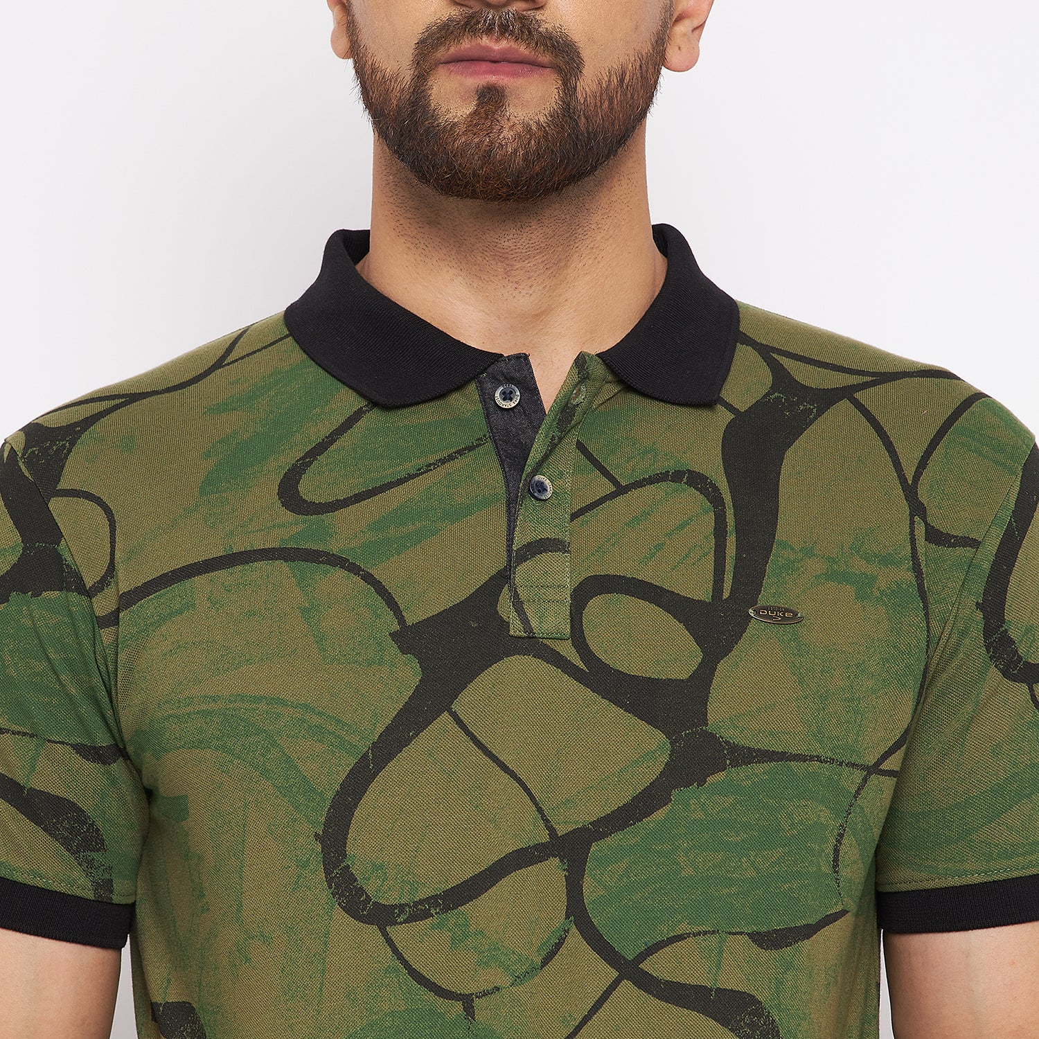 Duke Stardust Men Half Sleeve Cotton T-shirt (LF4950)