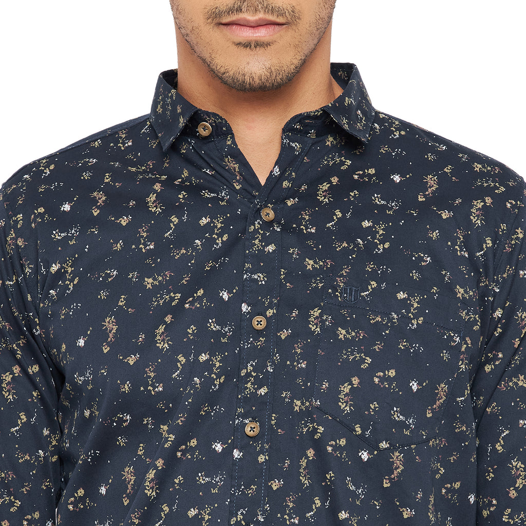 Duke Stardust Men Full Sleeve Cotton Shirt (SDO8PRSK)