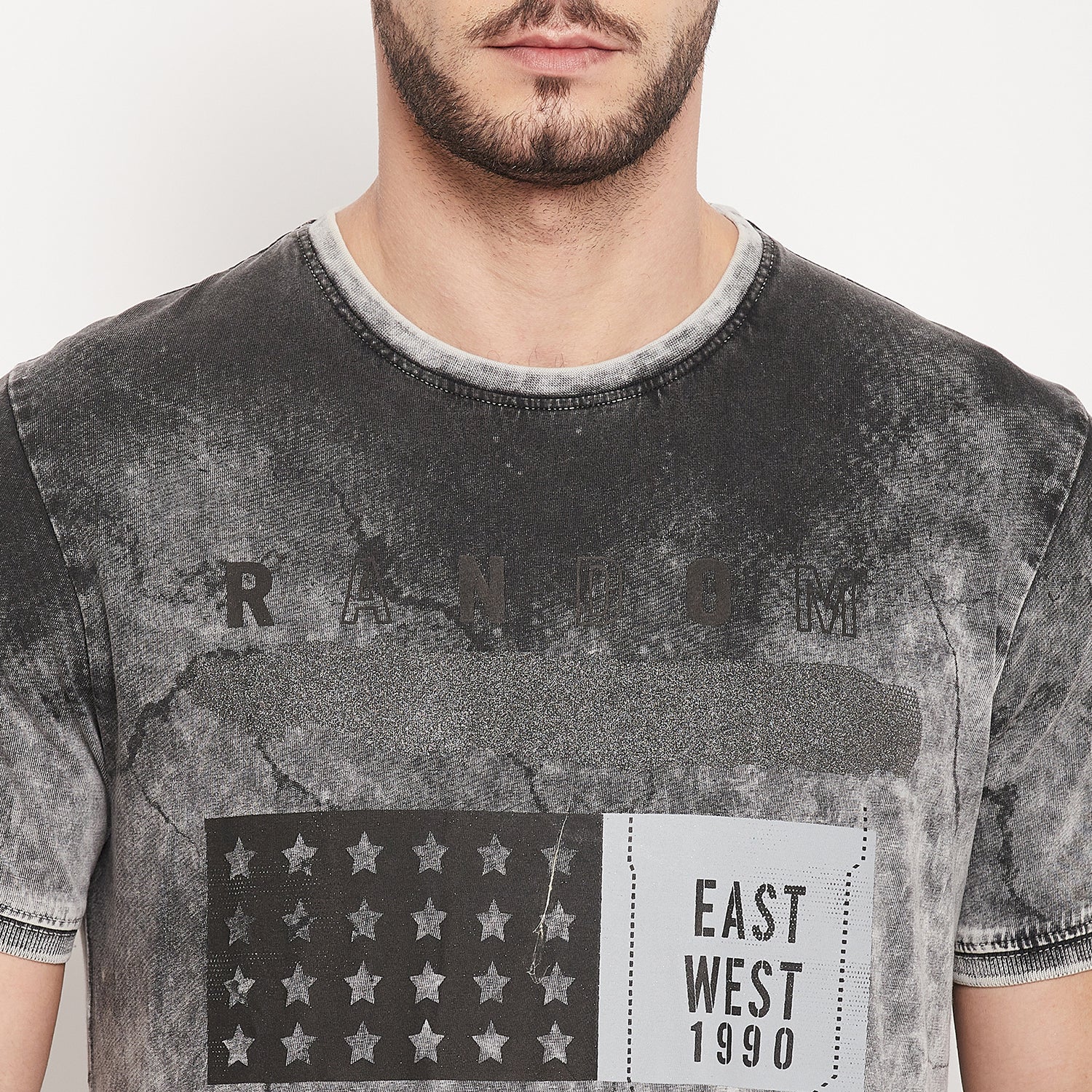 Duke Stardust Men Half Sleeve Cotton T-shirt (LF4957)