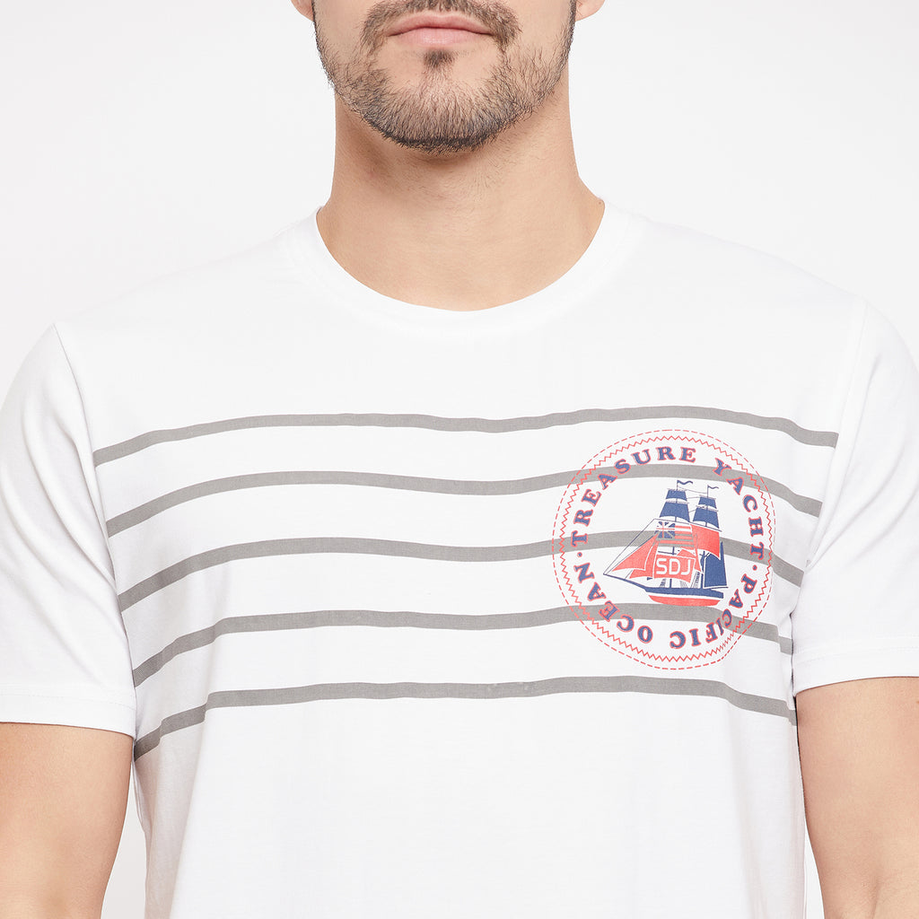 Duke Stardust Men Half Sleeve Cotton T-shirt (LF5833)