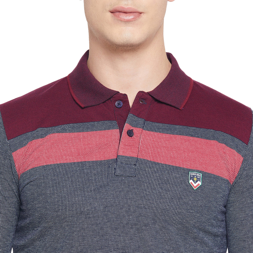 Duke Stardust Men Full Sleeve Cotton T-Shirt (LF3925)