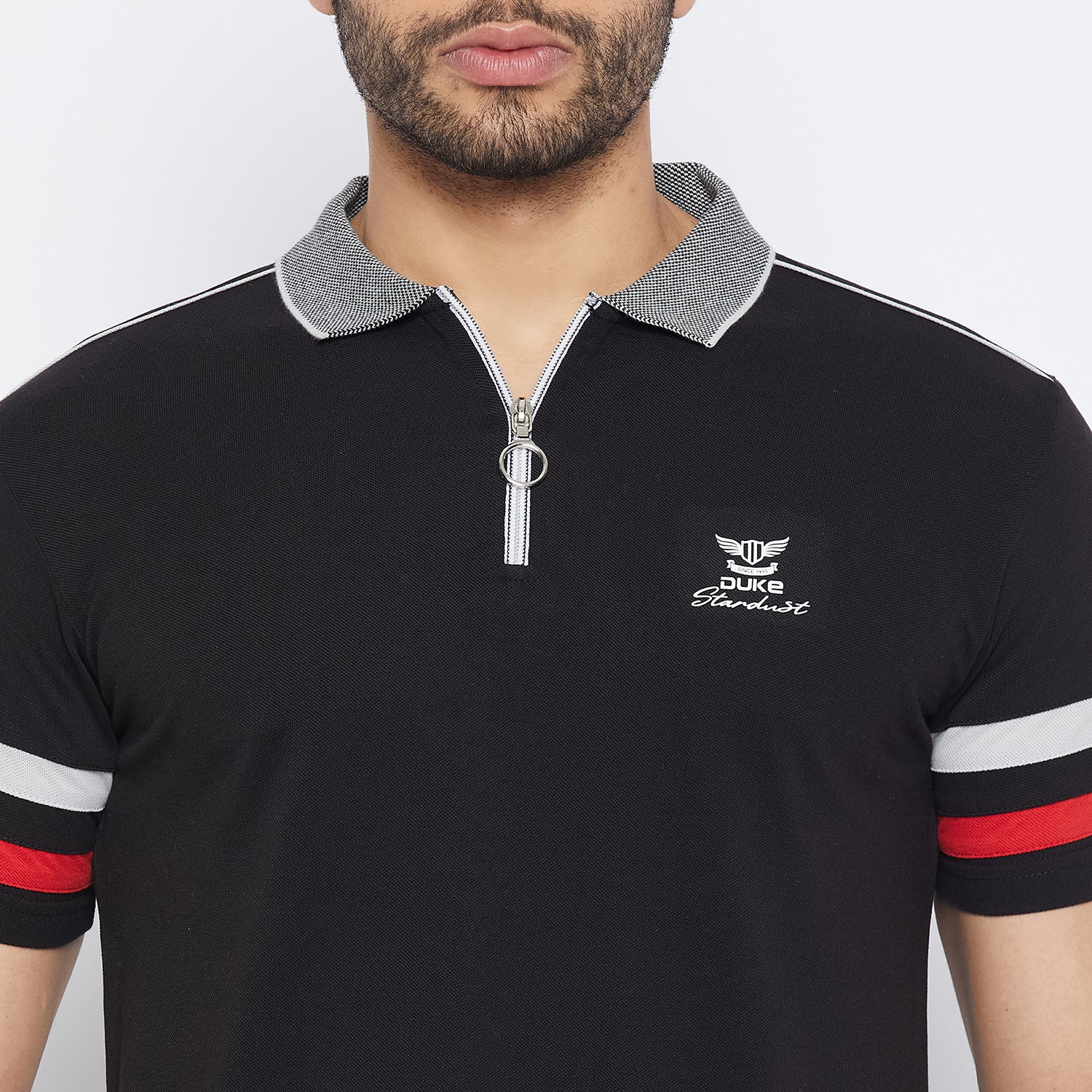 Duke Stardust Men Half Sleeve Cotton T-shirt (LF5797)