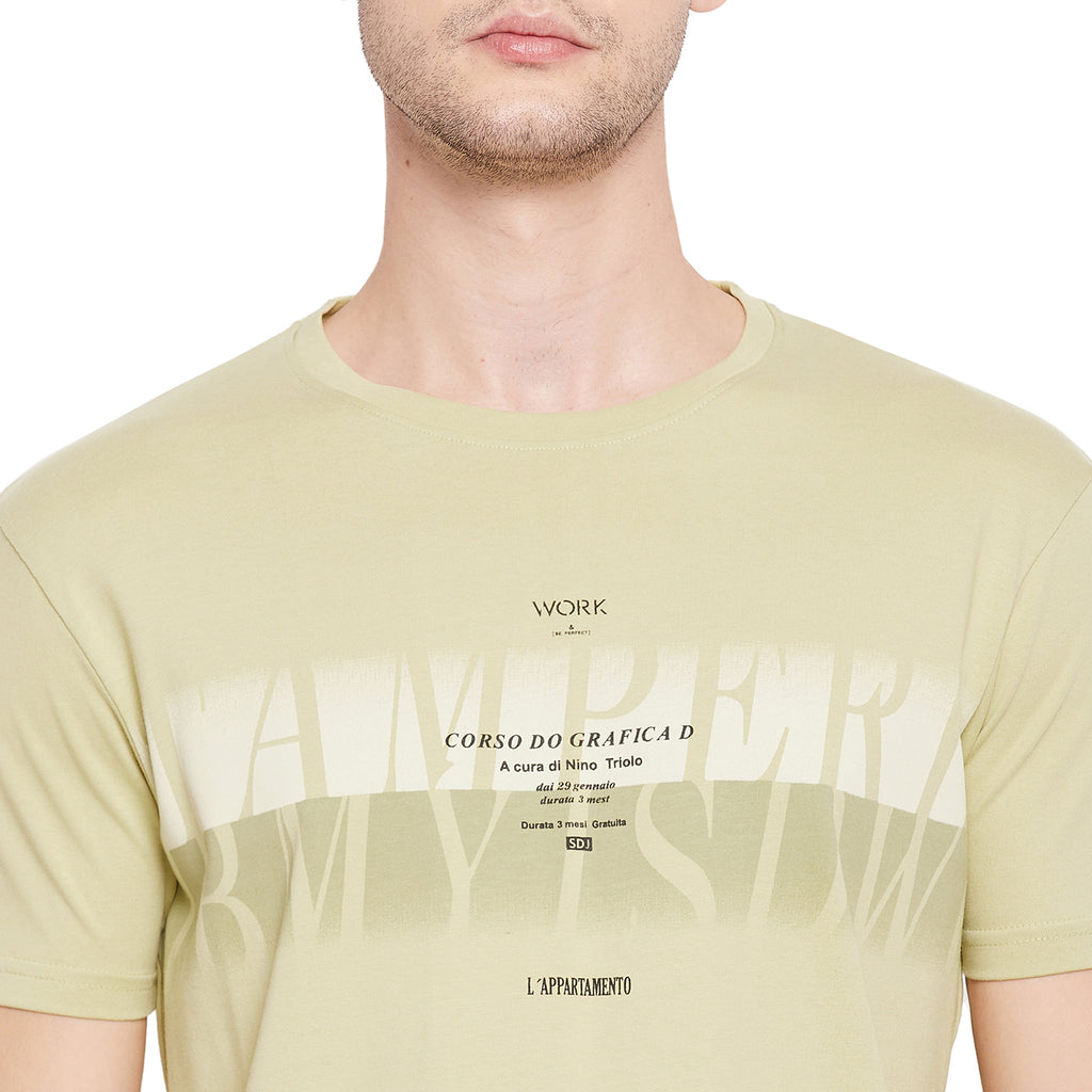 Duke Stardust Men Half Sleeve Cotton T-shirt (LF5032)