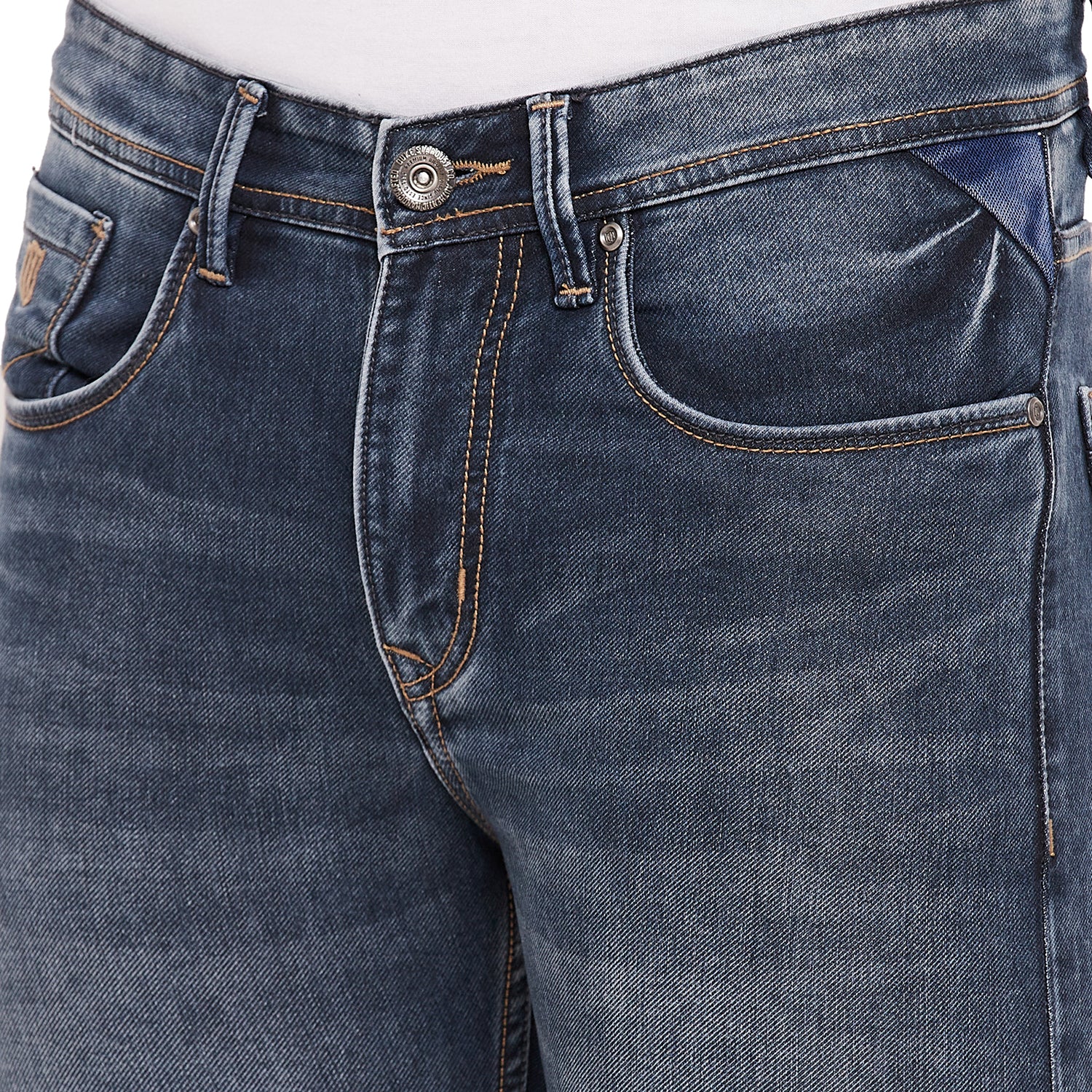 Duke Stardust Men Stretchable Slim Fit Jeans (SDD5345R)