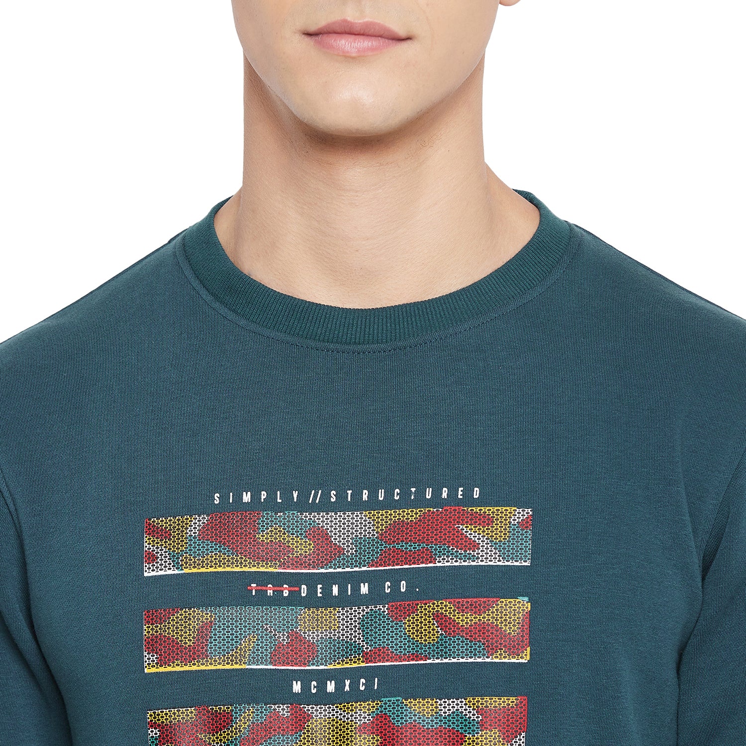 Duke Urban Men Round Neck Sweatshirt (LF3835)