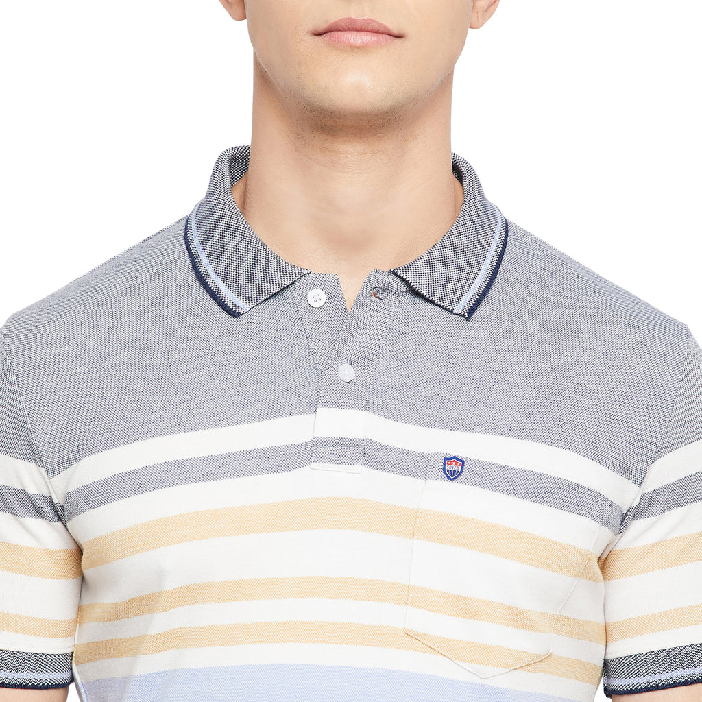 Duke Stardust Men Half Sleeve Cotton T-Shirt (LF5396)