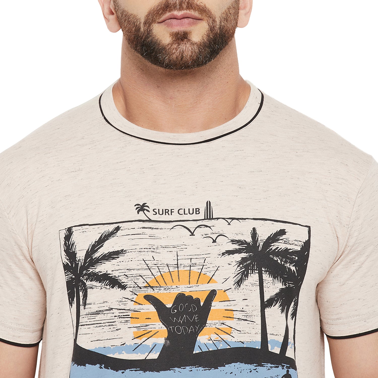 Duke Stardust Men Half Sleeve Cotton T-shirt (LF5262)