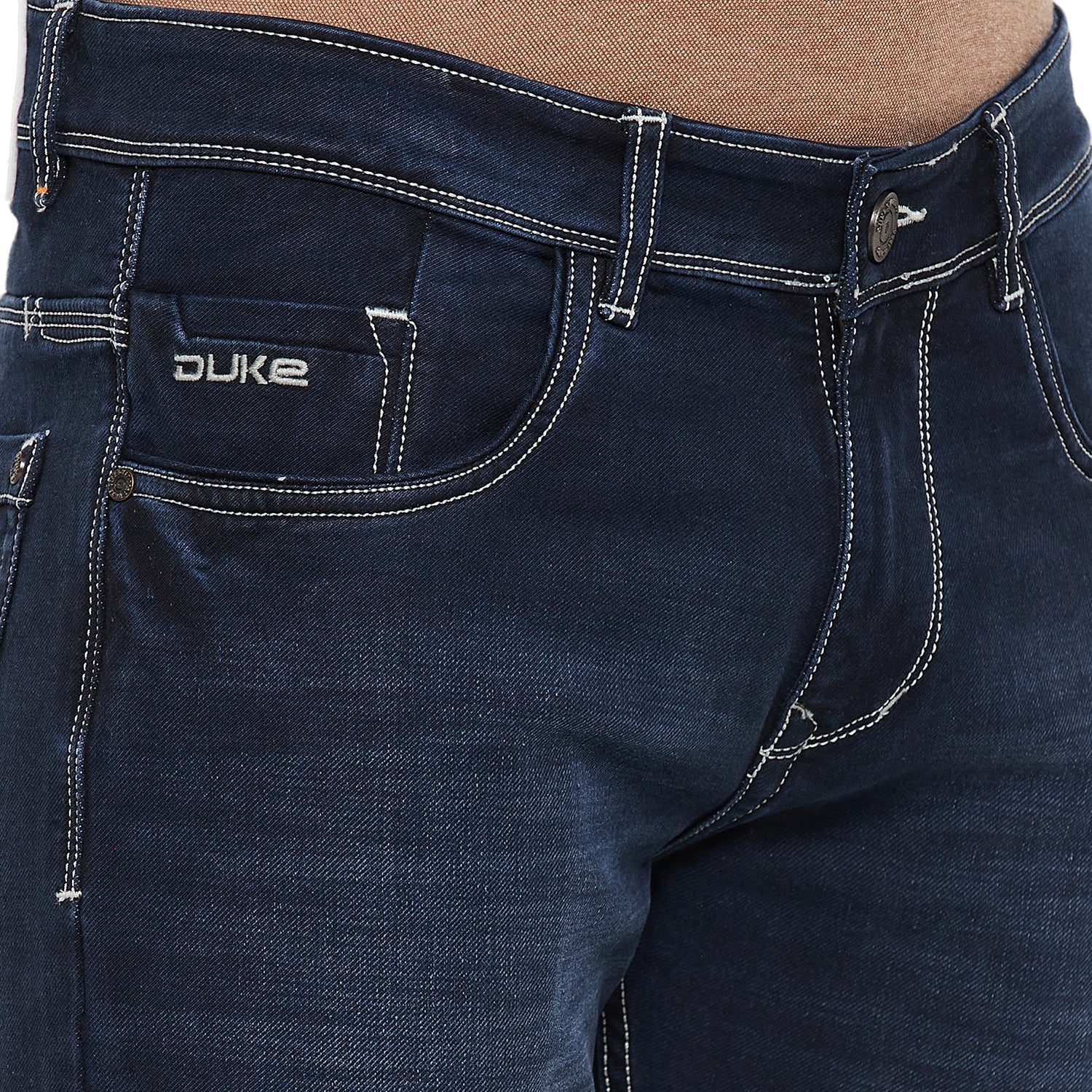 Duke Stardust Men Slim Fit Stretchable Jeans (SDD5185)