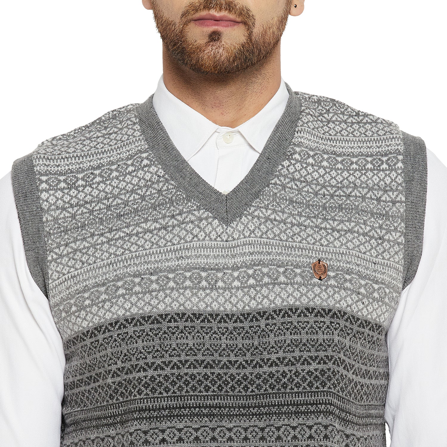 Duke Urban Men Sleeveless Reversible Sweater (SDS2038)
