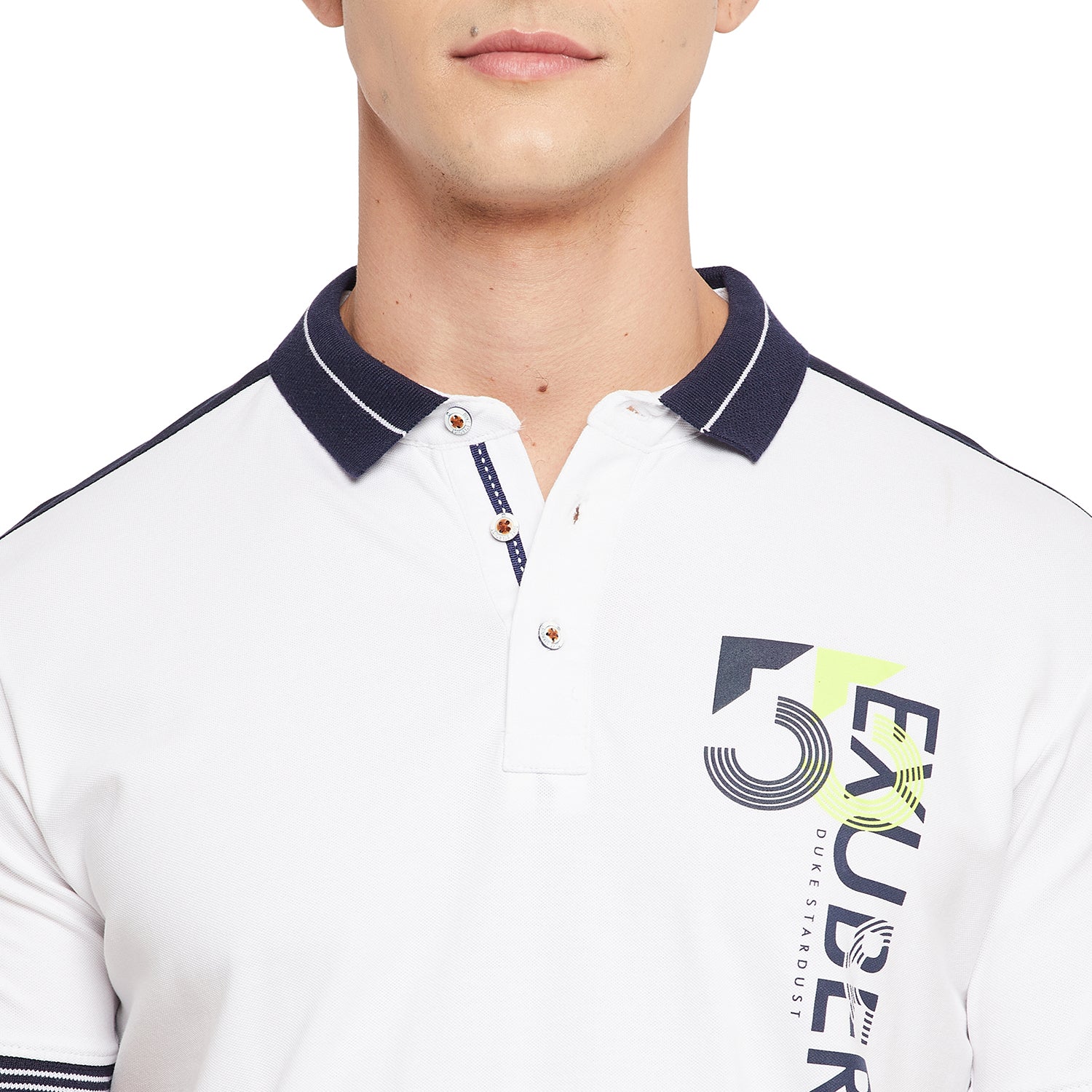 Duke Stardust Men Half Sleeve Cotton T-shirt (LF5207)