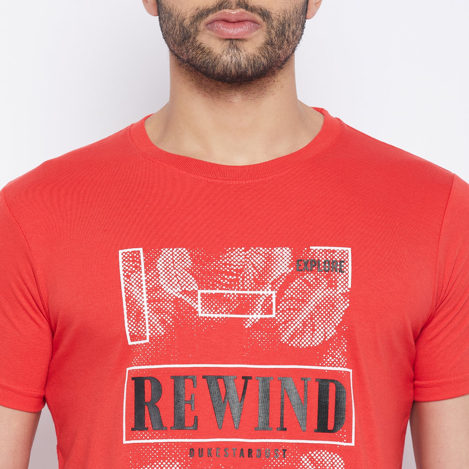 Duke Urban Men Half Sleeve Cotton T-shirt (ONLF232)