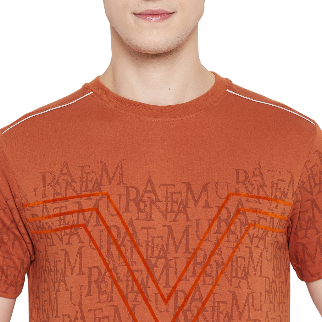 Duke Stardust Men Half Sleeve Cotton T-shirt (LF5216)
