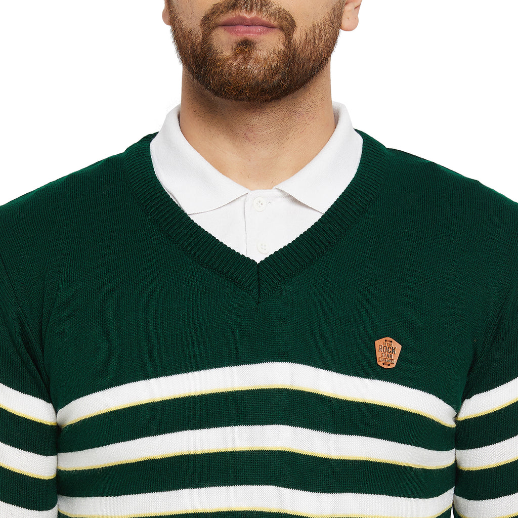 Duke Stardust Men V Neck Sweater (SDS8069)