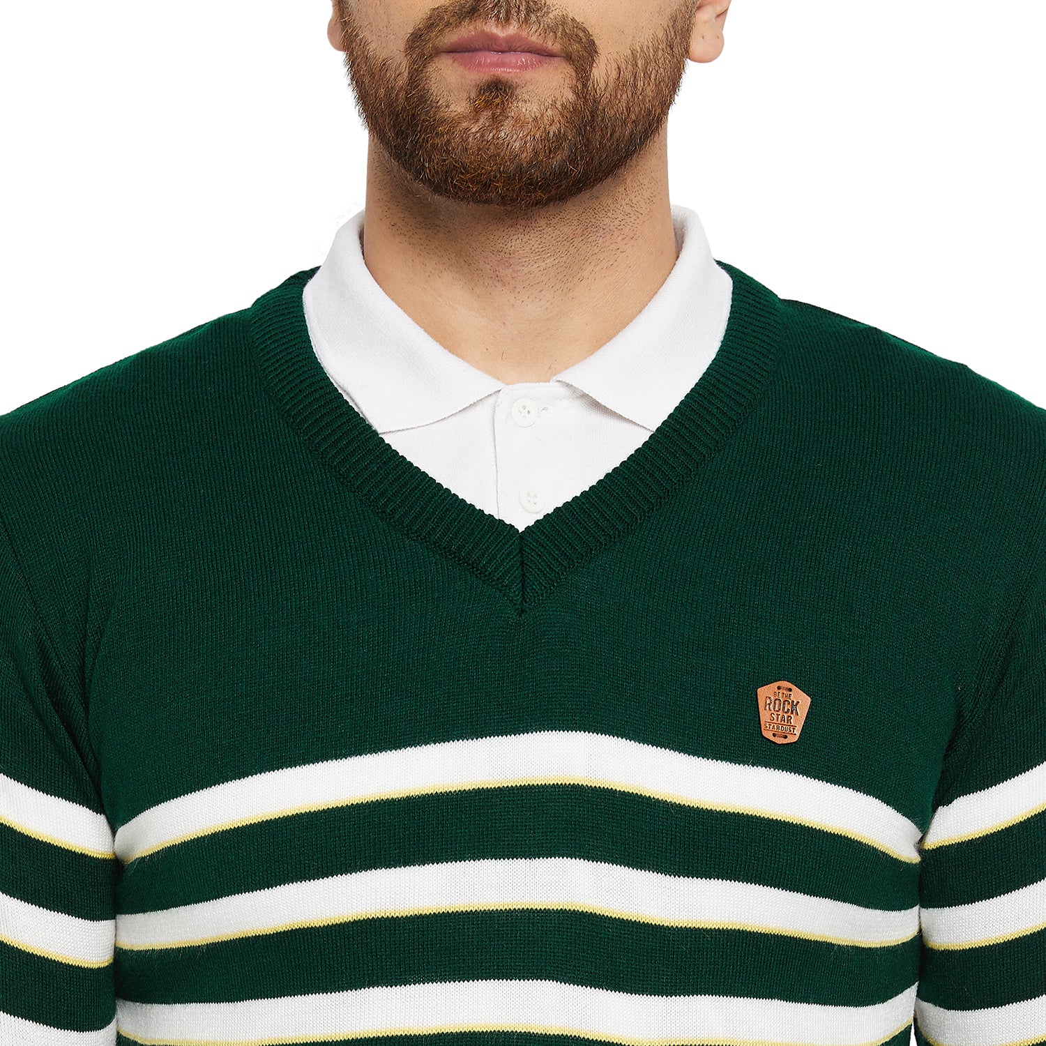 Duke Stardust Men V Neck Sweater (SDS8069)