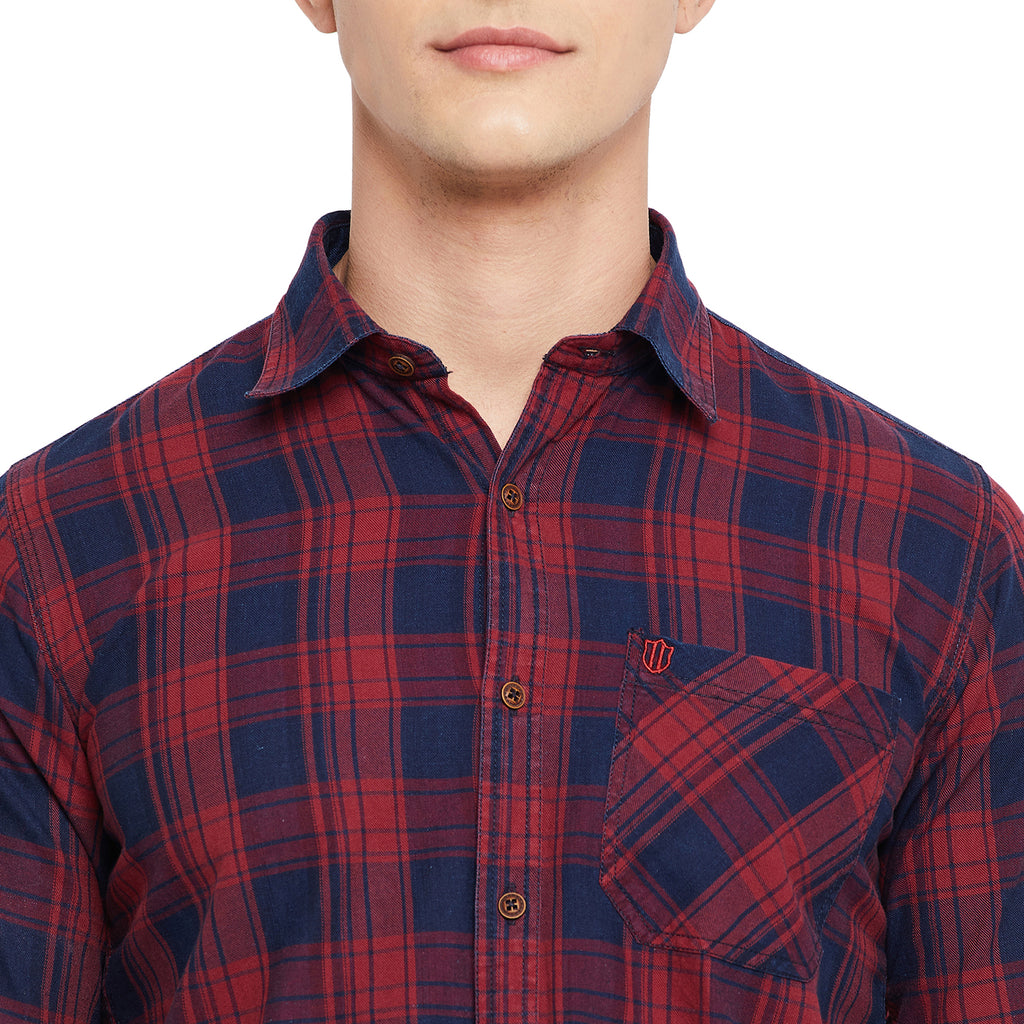 Duke Stardust Men Full Sleeve Cotton Shirt (SDO9001)