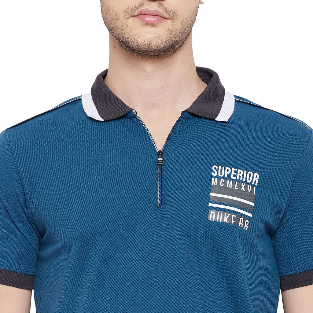 Duke Stardust Men Half Sleeve Cotton T-shirt (LF5238)