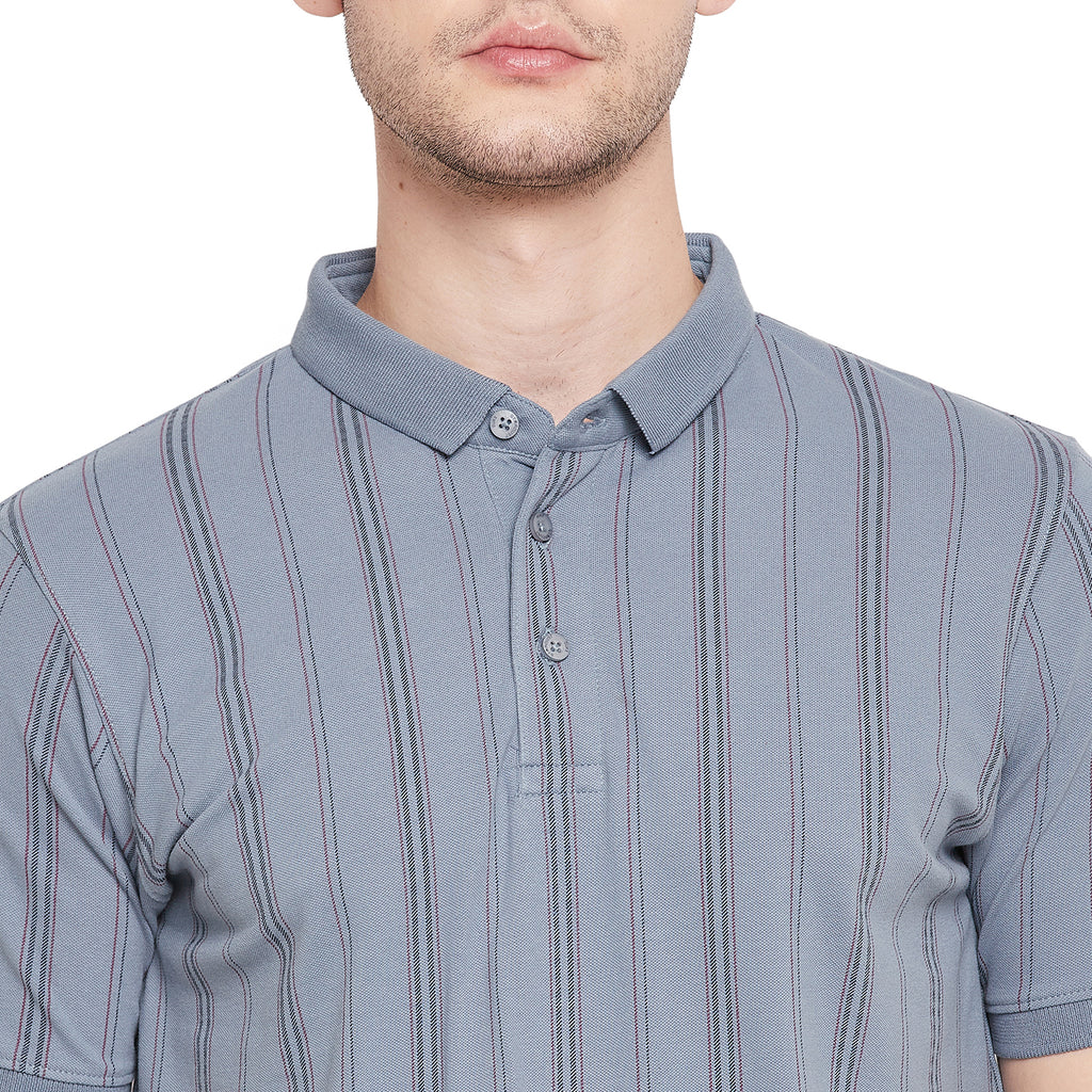 Duke Stardust Men Half Sleeve Cotton T-shirt (LF5332)